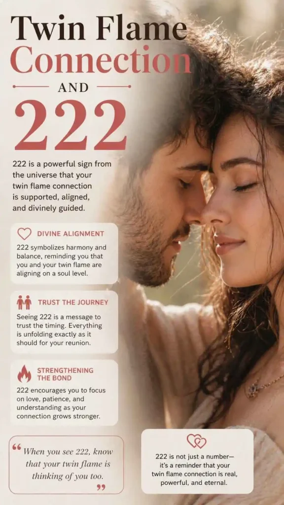 Twin Flame Connection and 222