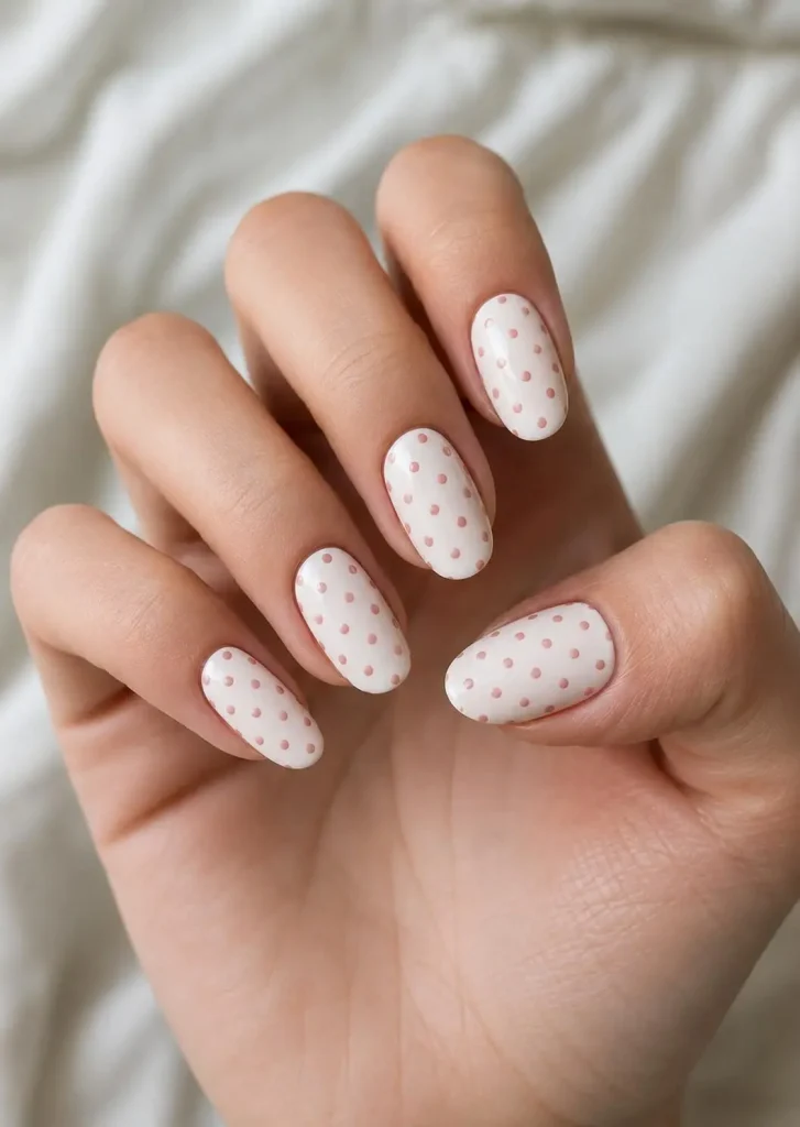 Polka Dot Nails