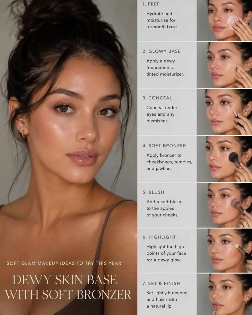 Dewy Skin Base With Soft Bronzer