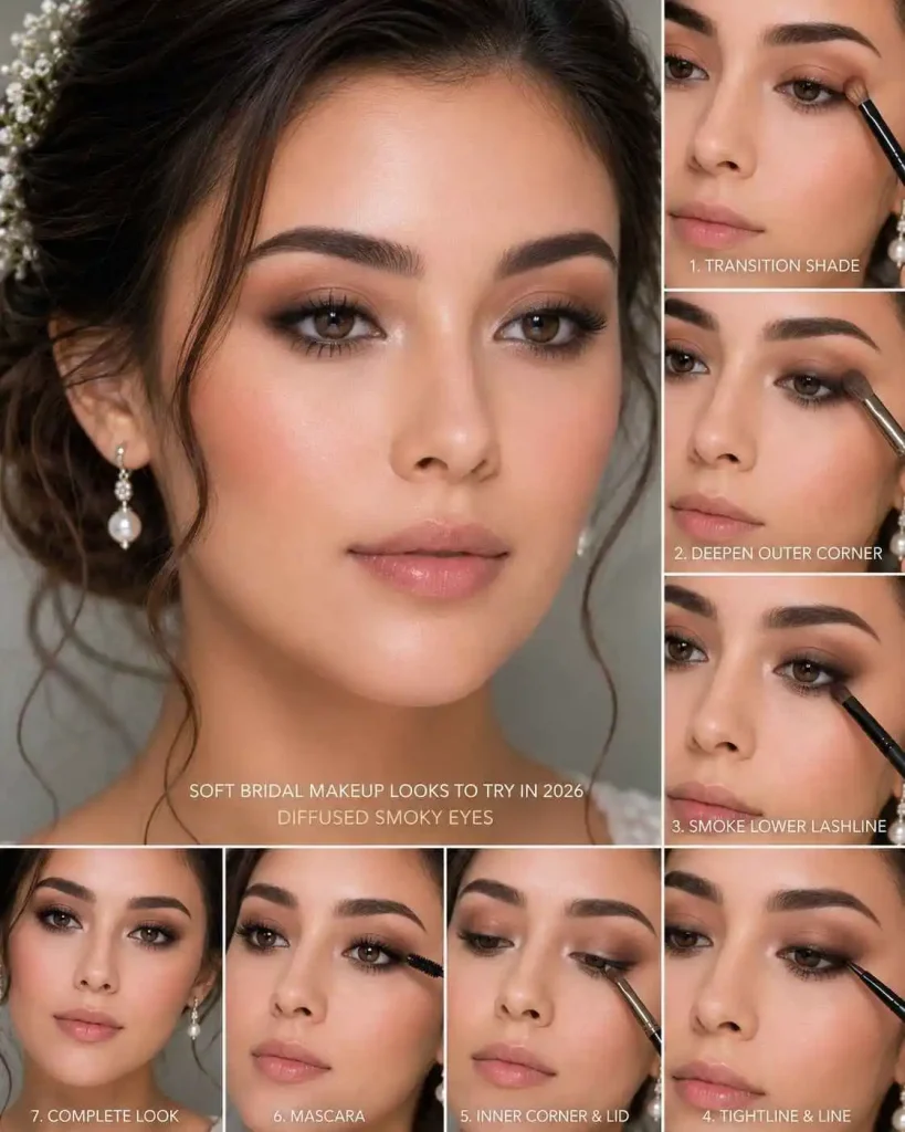 Diffused Smoky Eyes