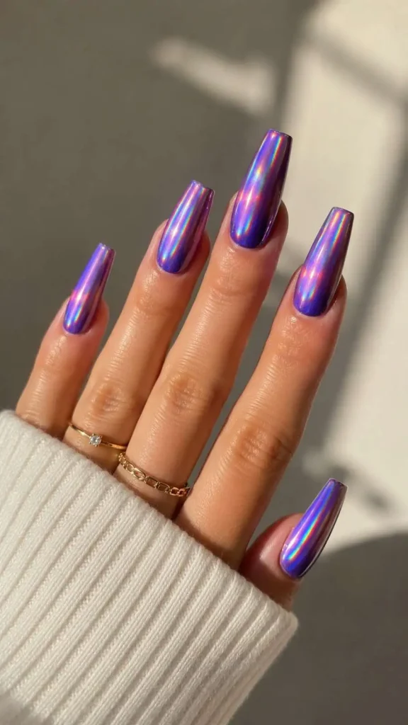 Holographic Purple Chrome