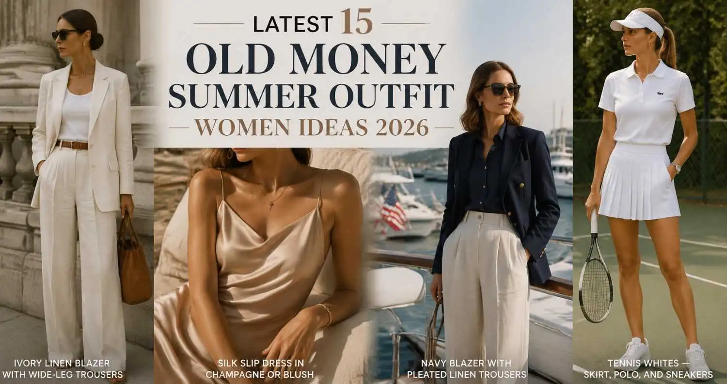 Latest-15-old-money-summer-outfit-women-Ideas-2026
