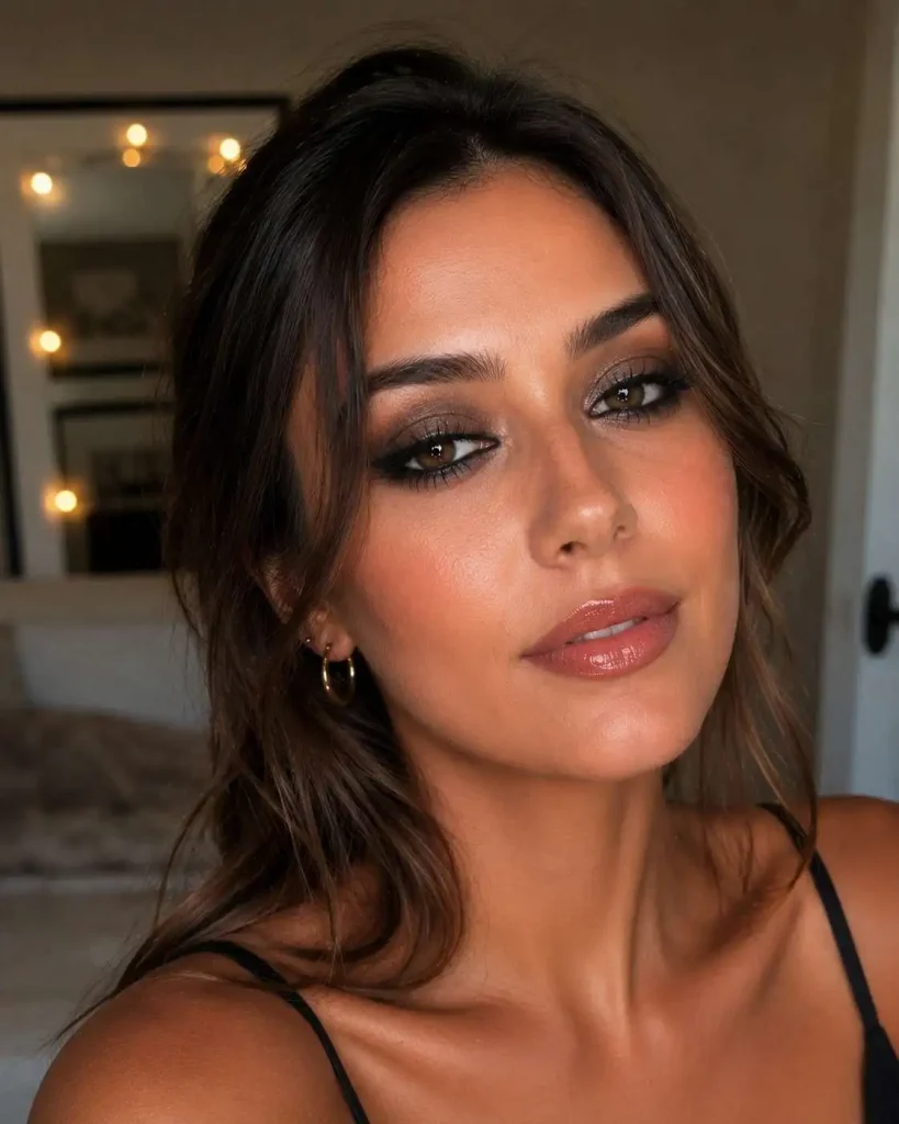 Lived-In Smoky Eye for Date Night