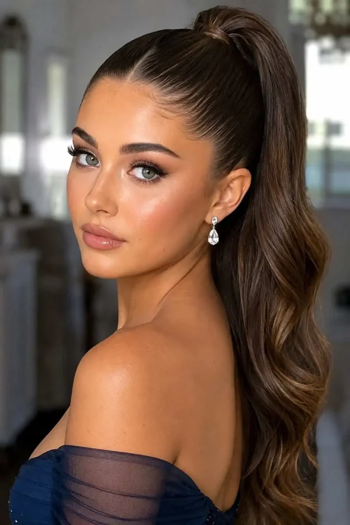Sleek High Ponytail