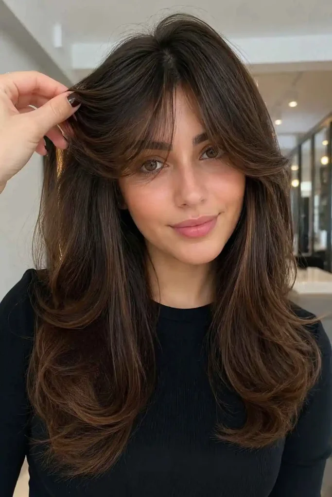 Soft Curtain Bangs