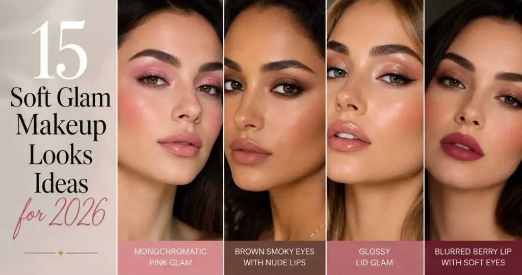 Soft-Glam-Makeup-Looks