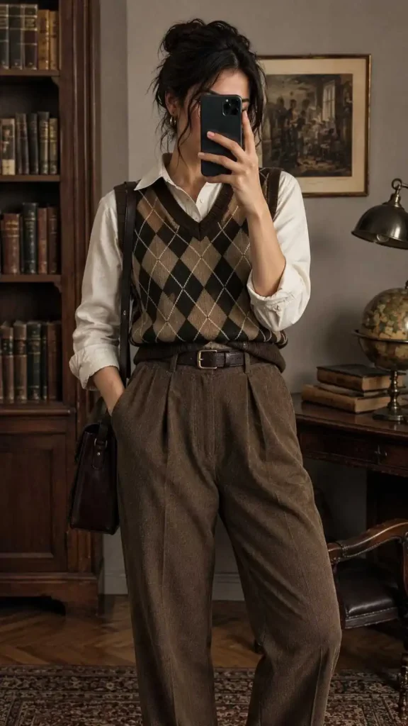 Argyle Sweater Vest