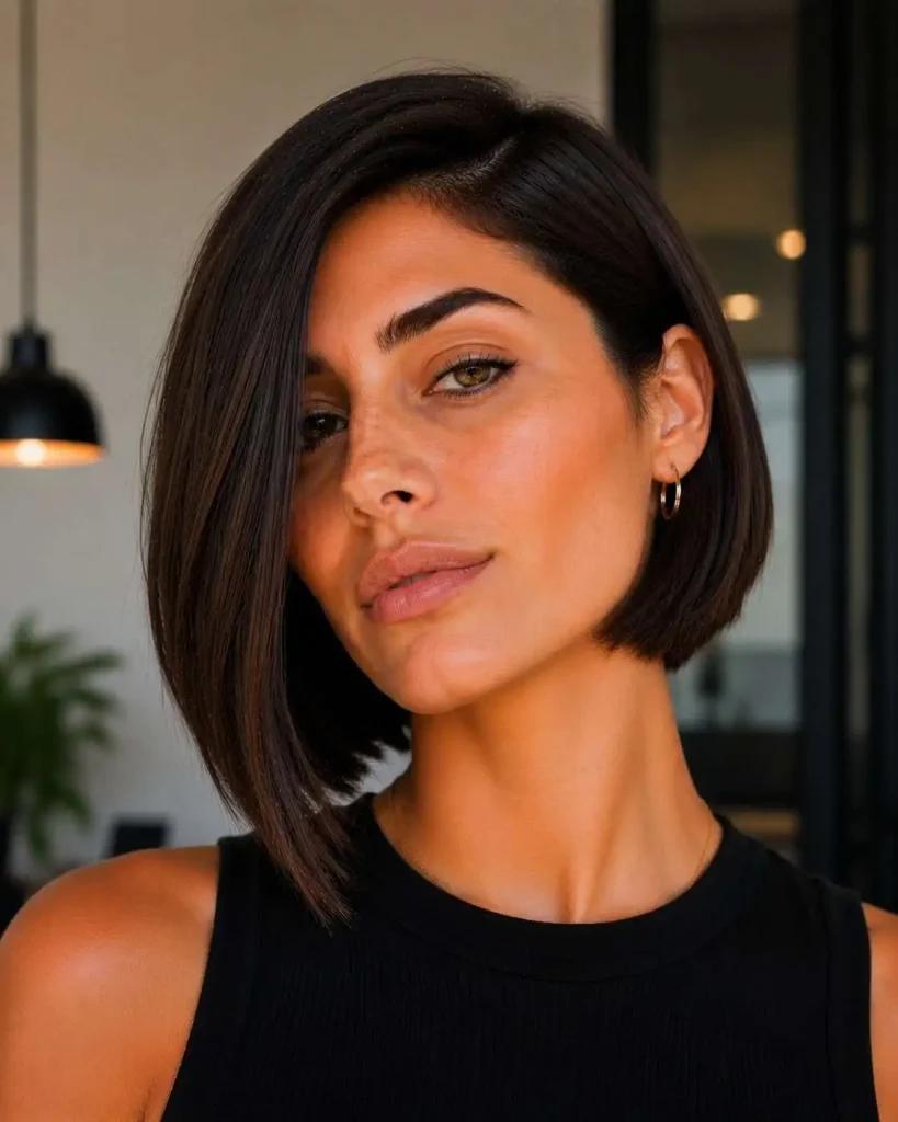 Asymmetrical Italian Bob