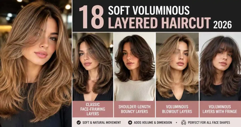 Soft Voluminous Layered Haircut