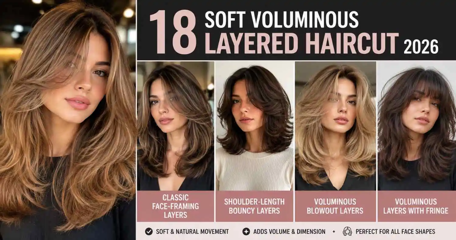 Soft Voluminous Layered Haircut