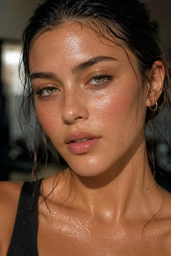 Sweaty Skin Glow