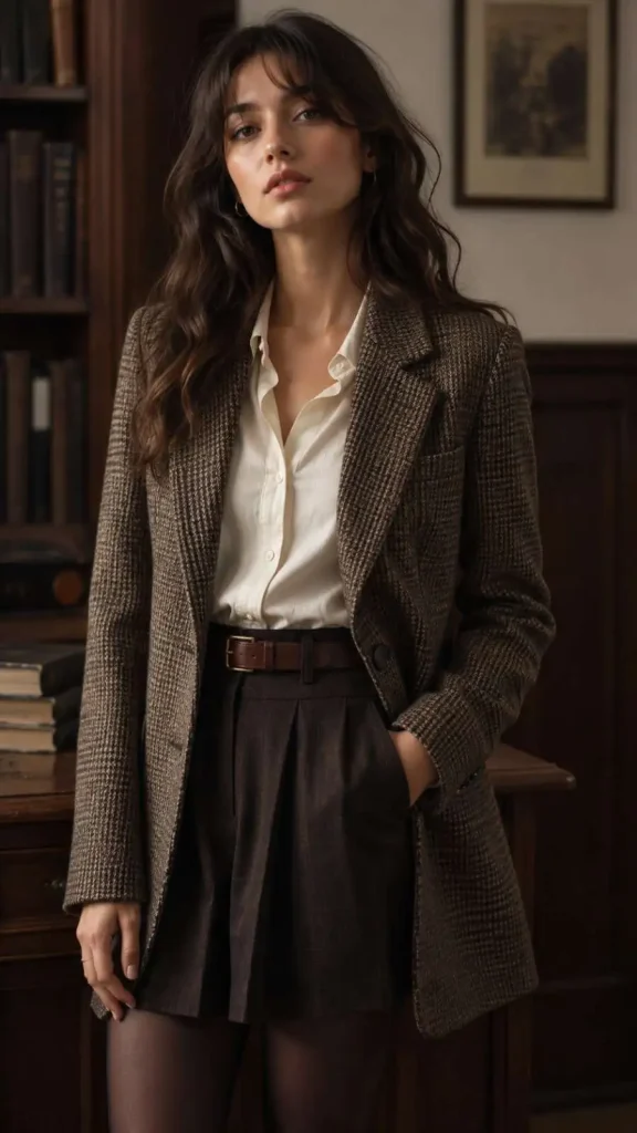 The Classic Tweed Blazer